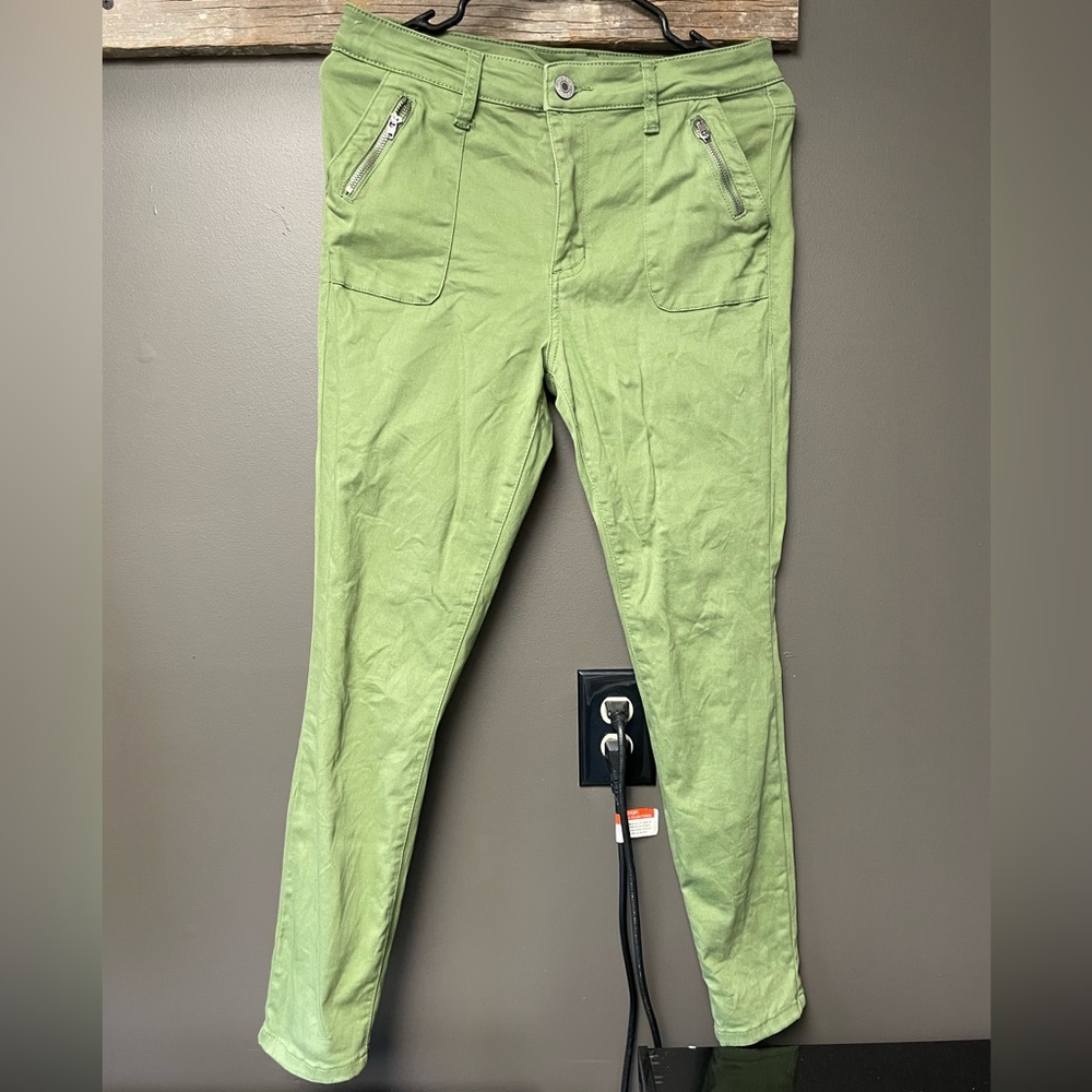 Green pants